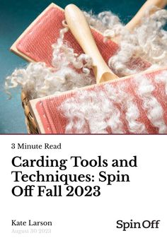 a book cover with two wooden bats in a basket and the title card reads 3 minute read gardening tools and techniques spin off fall 2009