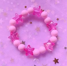 Pastel Fairy Kei Bracelet Kawaii Stars Kawaii Tsundere | Etsy Bf Activities, Kawaii Bracelets, Kei Outfits, Kawaii Stars, Honey Senpai, Pop Kei, Kawaii Bracelet, Pastel Fairy, Emo Accessories