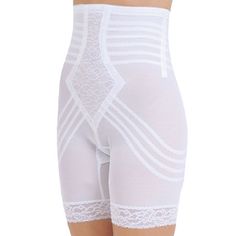 Features: Lace Trim, BreathableConcerns: Waist, All Over, Rear Solutions, Hips + Thighs, Tummy Solutions, Torso + BackSupport: Firm SupportFiber Content: 75% Nylon, 25% SpandexFabric Description: ElastaneCare: Machine WashCountry of Origin: Made in US Waist Trainer Cincher, Panty Girdle, Waist Shapers, Girdles, Shapewear Tops, Full Body Suit, Waist Cincher, Amazing Recipes, Women's Shapewear