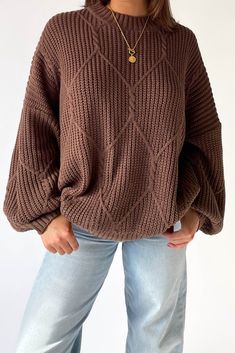 Chocolate Brown Sweater, Pull Over Sweater, Deodorant Stains, Brown Sweater, Christmas 2022, Christmas Wish, Christmas Wish List, Wardrobe Ideas, Casual Sweaters