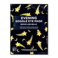 A vegan-friendly goggle style mask treatment designed to soothe the tired eye area and intensely hydrating. Sleep Spray, Under Eye Mask, Skin Gel, Spa Gift Box, Under Eyes, Pampering Gifts, Affordable Skin Care, Spa Gifts Set, Tired Eyes