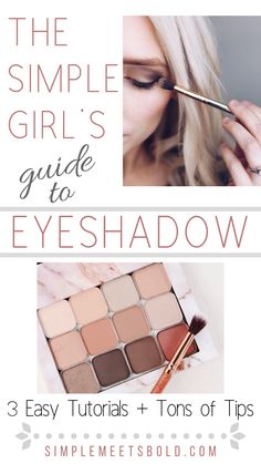 Eyeshadow Brown Eyes, Simple Eyeshadow Tutorial, Maskcara Makeup, Skincare Hacks, Makeup Nails Designs, Simple Eyeshadow, Maskcara Beauty, Makeup Salon, Eyeshadow Tutorial