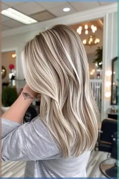 Looking for cute and easy hairstyles for medium hair? Discover 10 stunning hair ideas that are perfect for any occasion, including simple summer braids and effortless styles. These trendy and chic hairstyles are ideal for medium-long hair and will keep you looking fabulous all season long. #HairStyles #HairIdeas #CuteHairstyles #MediumHair #EasyHairstyles #SummerBraids Hair Color Ideas For Ash Brown, Back To Back Highlights Blondes, Blonde And Dark Blonde Highlights, Blondes With Dimension, Fun Hair Ideas For Blondes, Blonde High Low Lights, Blonde Highlights On Light Hair, Types Of Blondes For Skin Tone, Blond Highlights On Dirty Blonde Hair Straight