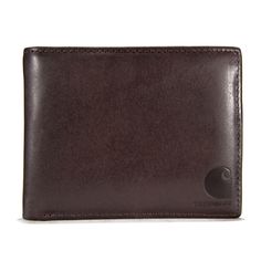 This men's wallet has a simple, old-school design. It's made of durable full-grain leather with a rich oil finish that has a slight shine. An embossed Carhartt logo is its seal of quality.Full-grain, oil-finished leatherCotton duck billfold lining for durabilityDimensions: 4.5" x 3.5" x 1"Embossed Carhartt logoSix credit card pocketsTwo side pocketsPackaged in a collectible Carhartt tin | Carhartt Oil Tan Passcase Wallet | Brown Oil Tanned. Carhartt Logo, Brown Leather Wallet, Front Pocket Wallet, Tanning Oil, Men's Wallet, Pocket Wallet, Carhartt Mens, Bifold Wallet, Leather Care