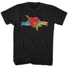 Tom Petty And The Heartbreakers, Banner Black, Tom Petty, Disney Stars, Tee Shirt Homme, Classic Logo, Black T Shirt, Black Print, Black Tshirt