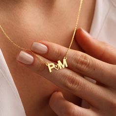 ❤️Perfect Gift for loved ones. ❤️2 initial love necklace with heart ❤️Your purchase will arrive in a gift box ❤️ All our jewelry is handmade with Love and Care in our workshop  DETAILS Material: High-Quality Solid 925 Sterling Silver and 14K Solid Gold Finish: Silver Plated, Rose Plated, Gold Plated, 14K Solid Gold and Solid White Gold  PROCESSING & SHIPPING All items purchased will be shipped within 2-7 business days. You can upgrade your shipping to Express during check out if you want it faster 🚀Standard Shipping Time for the US: 2- 7 business days worldwide 🚀Express Shipping Time: 1-5 business days worldwide  ASSURANCE ✧ Nickel Free ✧ Tarnish Resistant ✧ High-Quality Materials If you have any questions feel free to write Couples Initial Necklace, Initials Charm Necklace For Anniversary Gift, Personalized Heart Pendant Initial Necklace For Anniversary, Minimalist Name Necklace For Mother's Day Gift, Personalized Heart Initial Necklace For Anniversary, Personalized Heart Initial Necklace For Anniversary Gift, Minimalist Heart Necklace With Initials For Personalized Gift, Elegant Initial Necklace For Valentine's Day Anniversary, Elegant Heart-shaped Initial Necklace As Gift