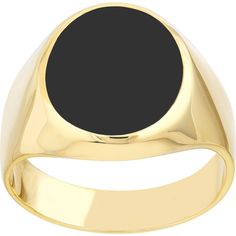 Olas d'Oro 6 Ring - 14K Yellow Gold Oval Onyx Signet Ring Modern Black Enamel Signet Ring For Anniversary, Modern Oval Cabochon Signet Ring For Formal Occasions, Modern Black Enamel Rings For Formal Events, Modern Black Enamel Rings For Formal Occasions, Luxury Black Signet Ring Tarnish Resistant, Minimalist Oval Cabochon Signet Ring For Formal, Minimalist Oval Cabochon Signet Ring For Formal Occasions, Luxury Black Tarnish-resistant Ring, Modern Yellow Gold Signet Ring With Black Enamel