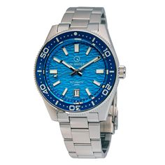 Islander Northport Hi-Beat Automatic Dive Watch with Turquoise Ripple Dial #ISL-156 Introducing our first hi-beat dive watch, the Islander Northport. Named after a historic maritime village on the North Shore of Long Island, the Northport evokes a feeling of life on the water. Gazing at the dial, you will immediately be captivated by the stunning ripple pattern that has been embossed on the dial - inspired by the Long Island Sound. The case of the Northport is a very wearable 40.5mm in diameter and the thickness of the watch is a mere 12.5mm. The lug tip to lug tip is kept at 47mm, and you will not find any overhang thanks to the use of negative endlinks. Integrating smoothly into the case is a fully brushed bracelet. You will find that not only is the bracelet brushed on the top, but also Seiko Solar, Ripple Pattern, Long Island Sound, Skeleton Watches, Best Watches For Men, Watch Women, Authentic Watches, Military Watches, Seiko Watches