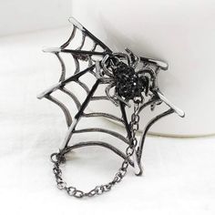 Cute! Never Worn Spider Brooch Add To Anything Black Goes With Everything! Black Brooch Jewelry For Party, Black Brooch Pins For Party, Black Party Jewelry Brooch, Black Brooch Pins For Evening, Black Party Brooch Pins, Gothic Brooch Jewelry For Parties, Gothic Party Brooch Jewelry, Black Halloween Party Brooch, Black Metal Brooch Jewelry