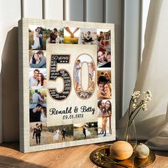 25th Anniversary Gifts For Husband, 50 Years Anniversary Gift, 25 Year Anniversary Gift, 50 Year Anniversary, Photo Collage Canvas, 25 Year Anniversary, 25th Anniversary Gifts, Collage Canvas, 50 Wedding Anniversary Gifts