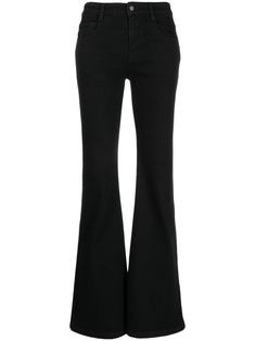 black stretch-cotton twill weave high-waisted belt loops concealed fly and button fastening classic five pockets bootcut Black Jeans Png, Low Rise Black Jeans, High Waisted Bootcut Jeans, Bootcut Jeans Black, Jeans Png, Low Waisted Jeans, Outfit Check, Twill Weave, Low Waisted