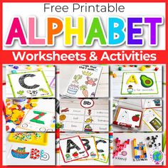 the alphabet worksheets and activities for children