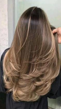 Brunette Hair With Highlights, Brown Hair Balayage, Highlights Brown Hair, Hair Color Balayage