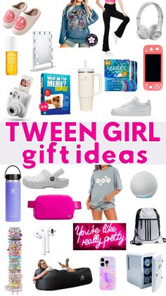 AMAZING gift ideas for tween girls! Perfect for special occasions, holidays, Christmas, and birthdays! Preppy Christmas Gifts, Christmas Gift Ideas For Teens, Preppy Birthday Gifts, Girly Christmas Gifts, Gift Ideas For Teens, Cute Birthday Ideas, Preppy Christmas, Amazing Gift Ideas, Cute Christmas Gifts