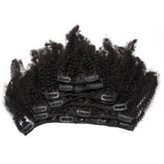 Beautiful Human Hair Extensions Clip-Ins 4a, 4b, and 4c Jasmine Coil Human Hair Extensions Clip-Ins Curl Pattern – Zig Zag Coily We recommend 2 sets of clip-ins for most styles. Each set has 7 pieces with the following measurements per piece: 1 – 8-inch w/ 4 clips 2 – 7-inch w/ 3 clips 2 – 4-inch w/ 2 clips 2 – 3-inch w/ 2 clips 7 Clip In pieces per set Unprocessed, natural virgin hair Double drawn, reinforced wefts, with anti-breakage clips Secured clips for installation with or without braids Natural Human Hair Extensions, 4a Hair, 4b Hair, Hair Extensions Clip, Beautiful Human, Natural Human Hair, Curl Pattern, 4c Hairstyles, Clip In Hair Extensions