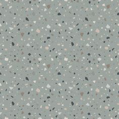 a gray background with various shapes and sizes