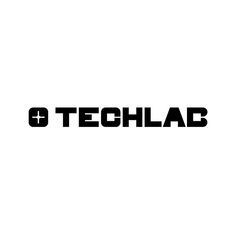 the word techlab is written in black on a white background