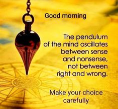 an image of a compass with the words good morning on it and a quote that says,