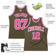 a women's basketball jersey with instructions on how to fit it