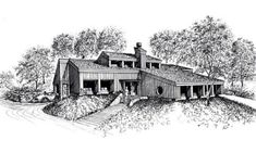 this is an artist's rendering of the house