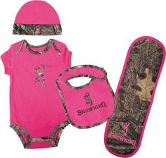 Cabelas: Browning® Infants Four-Piece Camo Set Camo Baby Clothes, Baby Boy Camo, Baby Clothes Country, Trendy Baby Clothes, Mossy Oak