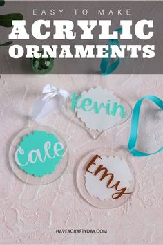 easy to make acrylic ornaments for crafts