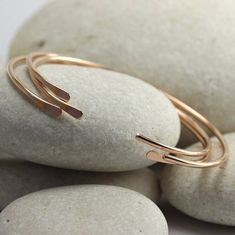 3 Layering Cuffs in Rose Gold, Smooth Stacking Bangles in Rose Gold Fill Minimalist Rose Gold Stackable Bracelets, Minimalist Rose Gold Stackable Bangle, Minimalist Stackable Rose Gold Bracelets, Minimalist Stackable Rose Gold Bangle, Rose Gold Minimalist Bangle As Gift, Minimalist Rose Gold Bangle As A Gift, Stacking Bangles, Peoria Az, Stacking Bracelets