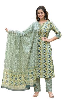 Grey Viscose Geometric Print Straight Shape Suit Set with Chanderi Cotton Dupatta Grey Kurta, Kurta Pant Set, Palazzo Suit, Printed Dupatta, Cotton Dupatta, Shape Geometric, Kurta With Pants, Suit Set, Womens Size Chart