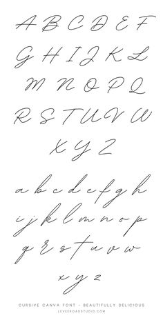 the cursive font and numbers used to make it look like handwriting