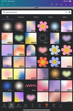 the screenshoter app shows different images and text, including an image of flowers