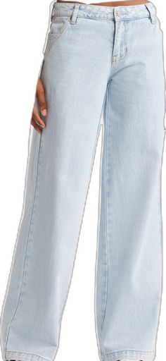 Faded Wide Leg Rigid Denim Bottoms, Relaxed Fit Cropped Light Wash Flare Jeans, Relaxed Fit Light Wash Cropped Flare Jeans, Relaxed Fit Cropped Flare Jeans In Light Wash, Faded Straight Leg Cargo Jeans, Trendy Faded Tapered Leg Bottoms, Trendy Tapered Leg Faded Bottoms, Light Wash Mid-rise Cropped Jeans, Light Wash Washed Cargo Jeans For Spring