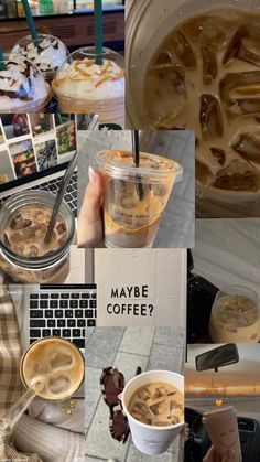 Aesthetic coffee wallapaper Coffe Wallpers Aesthetic, Coffee Asthetics Wallpaper, Plan Wallpaper, Ice Cream Wallpaper, Iced Coffee Drinks, Iphone Wallpaper Tumblr Aesthetic