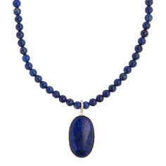 Connie Craig Carroll Jewelry Brynn 20" Gemstone Beaded Drop Necklace You're going to love the way glossy gemstone beads and an eye-catching oval gem drop come together in this outfit-making topper—an easy-to-wear example of Connie Craig Carrol Jewelry's simple statement style.        Necklace approx. 20"L x 5/16"W     Drop approx. 2-1/16"L x 1"W     Goldtone, polished finish      Chain-link extender: toggle clasp     Stone Information       All sizes and weights approximate     Peach Moonstone: Blue Crystal Necklaces With Round Glass Beads, Blue Necklaces With Faceted Round Beads, Blue Pendant Necklace With Large Beads, Blue Agate Round Beads Necklace, Blue Kyanite Gemstone Beaded Necklace, Color Bands, Peach Moonstone, Jewelry Show, Toggle Clasp