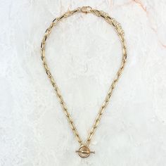 Short Gold Chain Necklace with Toggle Clasp Rhinestone Cross, Metal Bar, Gold Chain Necklace, Toggle Clasp, Houston Tx, Layered Necklaces, Cross Pendant, Pendant Necklaces, Gold Chain