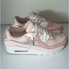 Nike Air Max 90 Barely Rose Pink Women's Size 12 Dj3862-600 Used In Great Condition No Box Air Max 90 Pink, Nike Air Max 90, Size 12, Air Max, Nike Women, Nike Air Max, Nike Shoes, Pink Roses, Athletic Shoes