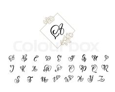 the letters and numbers are drawn with black ink