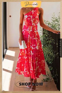 Floral Strapless Backless Midi Dress Spring Chic V-neck Strapless Dress, Red Strapless Dress For Spring Vacation, Chic V-neck Strapless Dress For Spring, Chic Strapless V-neck Dress For Spring, Red Strapless Maxi Dress For Summer, Red Strapless Maxi Dress For Spring, Backless Midi Dress, A Goddess, Dresses By Length