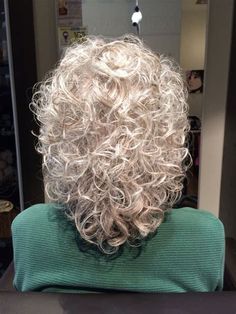 22 Fantastic Curly Perms for Short Short Permed Hair, Grey Hair Over 50, Permed Hair, Grey Hair Styles For Women, Silver Grey Hair, Choppy Hair, Hair Images, Permed Hairstyles