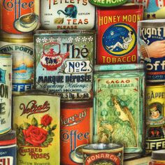 an image of many different types of beer cans