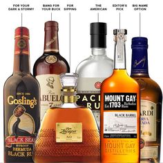 an image of different types of liquor