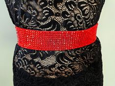 2 inches/ 5cm wide stretchy belt with rhinestones, available in 3 color options. Over 1500 rhinestones make this belt so shining! Other colors are possible under request. Other belts: http://bit.ly/3OREE5O Subscribe to our newsletter with sales: https://alinadancejewelry.com/subscription/ Fitted Rhinestone Belts For Party, Fitted Rhinestone Sashes For Party, Party Fitted Sashes With Rhinestones, Fitted Sashes Bridal Belt For Party, Formal Fitted Sash With Rhinestones, Elegant Rhinestone Party Sashes, Fitted Bridal Belt With Sashes For Party, Elegant Red Party Sash, Elegant Red Sash For Party