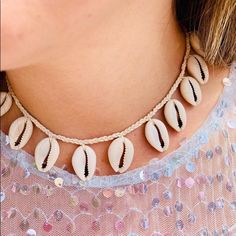 New Cowrie Necklace. Must Have This Summer. Womens Jewelry Necklace, Must Haves, Shells, Womens Sizes, Jewelry Necklaces, Women Jewelry, Women Shopping, Color