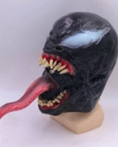 marvel venom cosplay latex mask Venom Cosplay, Marvel Venom, Venom, Marvel, Mask, Fictional Characters, Color, Art