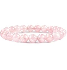 Elevate your energy and show off your unique style with this Rose Quartz bracelet! Crafted with love from timeless gemstones, this bracelet will absorb negative energy, promote love and healing. Rose Quartz Gemstone Beaded Bracelets For Meditation, Spiritual Everyday Rose Quartz Beaded Bracelets, Casual Crystal Bracelet With 8mm Beads As Gift, Casual Crystal Bracelet With 8mm Beads For Gift, Casual Pink Bracelets With Natural Stones, Casual 8mm Beads Crystal Bracelet Gift, Rose Quartz Gemstone Beads Bracelet For Meditation, Rose Quartz Gemstone Beaded Bracelets, Casual Crystal Bracelet With Natural Stones As A Gift