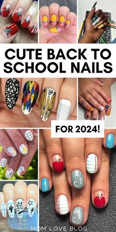 Cute Back To School Nails, Coffin French Tip, Coffin French, Nails Length