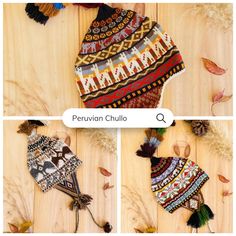 Unisex Peruvian "Chullo" hat with earlaps, great for the coming winter, made from wool, 100% handcraft. Alpaca Fiber, Handmade Hat, Alpaca, Caps Hats, Accessories Hats, Winter Hats, Art Collection, Beauty Book, Bathing Beauties