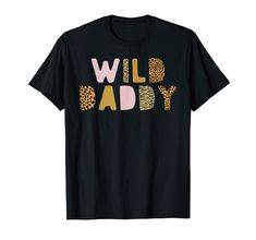 PRICES MAY VARY. Lightweight, Classic fit, Double-needle sleeve and bottom hem Party Animal Mom Shirt, Two Wild Birthday Outfit, Two Wild Birthday, Zoo Birthday, Two Wild, First Birthday Gifts, Wild One, Animal Tshirt, Animal Birthday