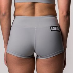 These Butter Soft Booty Shorts are all the rage! Dark gray workout shorts that move with you - not against you. Our classic solid color booty shorts are a must-have for every woman that is serious about her fitness journey. Savage classic booty shorts are custom-made with a perfect blend of Butter Soft nylon and spandex. Our 4-way stretch performance fabrics are soft, comfortable, squat proof, and stay in place so you can achieve full range of motion in and out of the gym. With our light grey gy Squat Proof, Gym Shorts, New Classic, Range Of Motion, Boy Shorts, Fitness Journey, Fitness Inspo, Every Woman, Workout Shorts