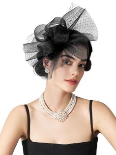 PRICES MAY VARY. Whether you're attending a wedding, tea party or the races, this fascinator will add a chic final flourish to your occasion outfit. 【Premium Quality 】: Crafted from selective feather and tulle material, fusing elegance with minimal effort. 【Comfortable and Versatile Wear】: Our fascinators offering both a headband and a clip for a secure fit, tailored to your preference ensuring all-day comfort. One size fits all. 【Vibrant & True Colors】: What you see is what you get. Our fascina Party Bridal Hat Accessories, Kentucky Derby Bridal Party Hat, Kentucky Derby Bridal Hat, Elegant Evening Bridal Accessories For Spring, Elegant Spring Evening Bridal Accessories, Elegant Headpiece For Kentucky Derby, Elegant Bridal Accessories For Kentucky Derby Party, Elegant Headband Fascinator For Vintage Events, Elegant Fascinator Headband For Vintage Events