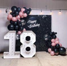 Are you celebrating your 18th birthday this year? I just celebrated mine and I've thrown the cutest and the best 18th Birthday party that maybe you've been waiting for a bit push to recreate. These 18th birthday party ideas aren't only will help you come across the cutest 18th birthday ideas! 18th Birthday Balloons Decoration, Birthday Themes 18th Party Ideas, 18th Birthday Ideas, 18th Birthday Party Ideas, Birthday Celebration Ideas, 18th Party Ideas, Birthday Decoration Ideas, Sweet 16 Party Decorations, 18th Birthday Party Themes